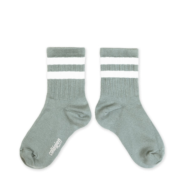Nico Varsity Socks | Aquamarine