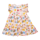 Girls Jennifer Dress | Birthday Star