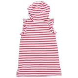 Girls Terry Coverup | Rapture Rose Stripe