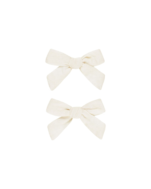 Bows, Set of 2 | Ivory