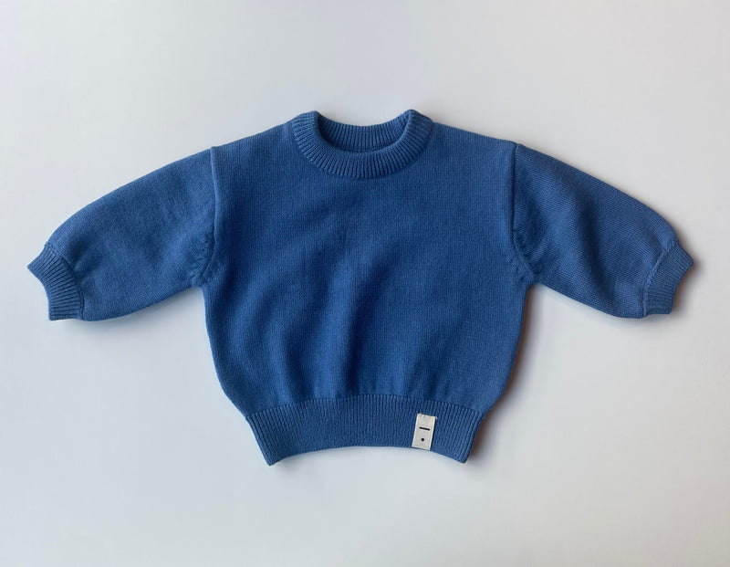 Baby Knitted Sweater | Blue Moon