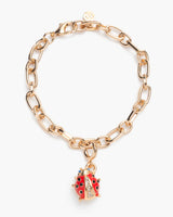 Lucky Ladybug Charm Bracelet