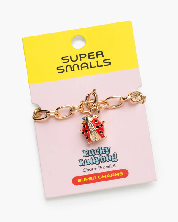 Lucky Ladybug Charm Bracelet