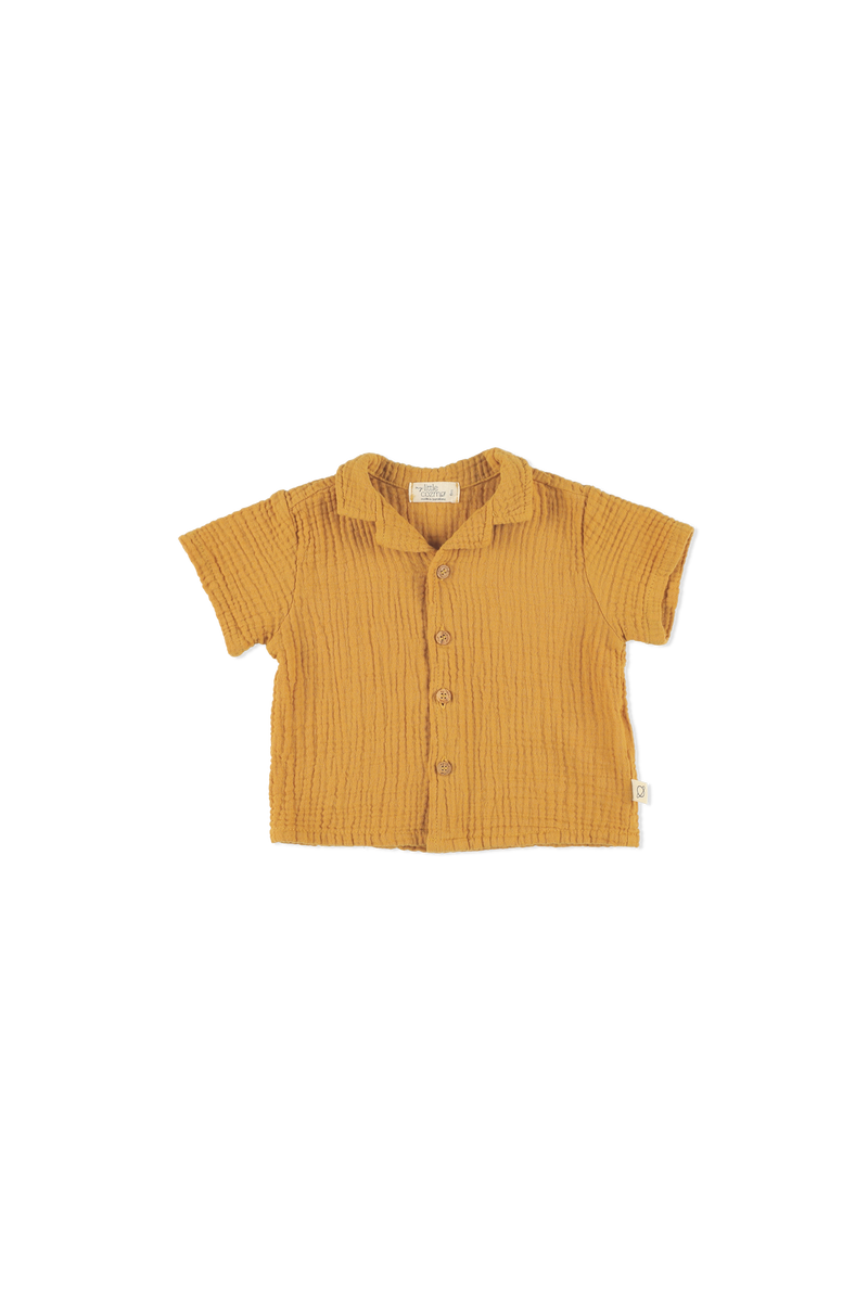 Soft Gauze Baby Shirt | Oil