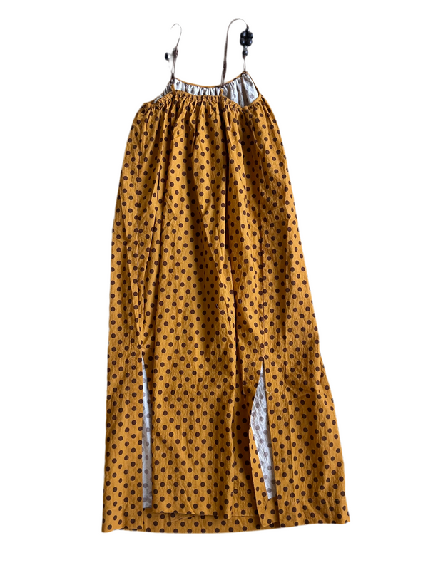 Pia Dress | Cinnamon Dot