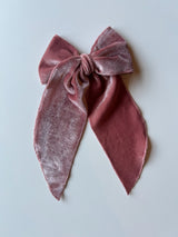 Velvet Bow | Oversized Girly