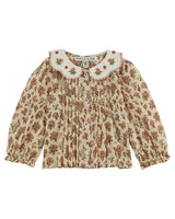 Embroidered Collar Blouse | Country Rose