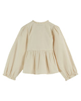 Smocked Blouse | Cream