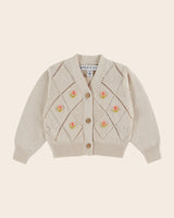 Cardigan Brode Main | Ecru