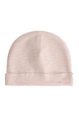 Baby Beanie | Faded Pink Cream