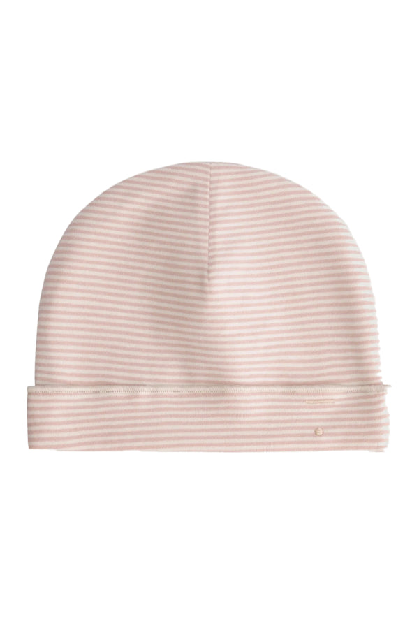 Baby Beanie | Faded Pink Cream