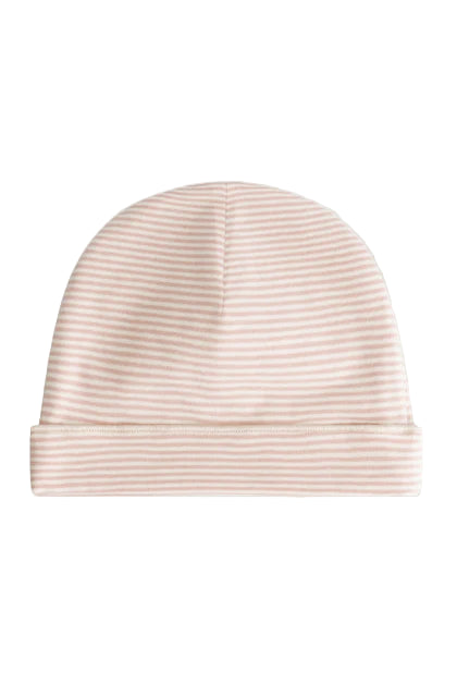 Baby Beanie | Faded Pink Cream