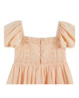 Robe Broderie Anglaise | Abricot