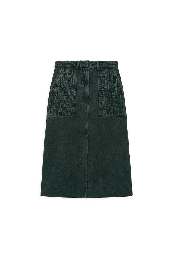 Arles Skirt | Charcoal