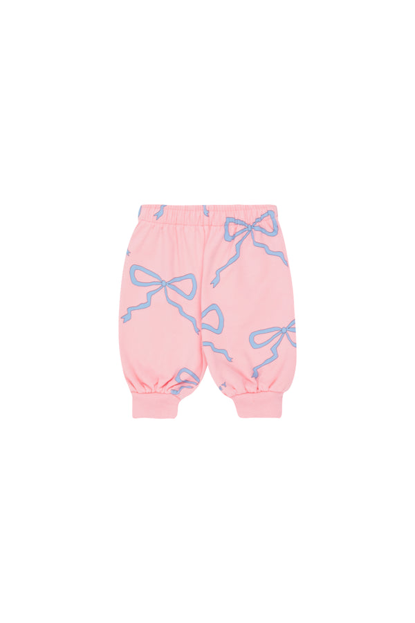 Bows Baby Sweatpant | Peach