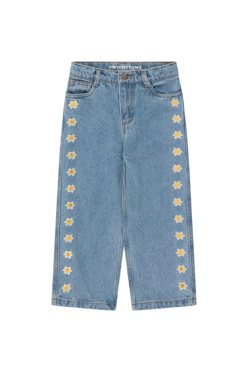 Daisies Straight Jeans | Light Wash Denim