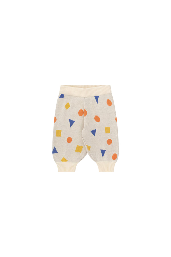 Geometric Baby Pant | Vanilla