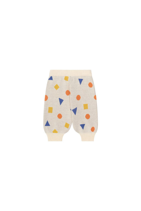 Geometric Baby Pant | Vanilla