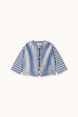 Bows Jacket | Vanilla/Dark Blue