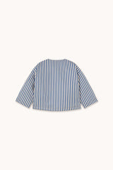 Bows Jacket | Vanilla/Dark Blue
