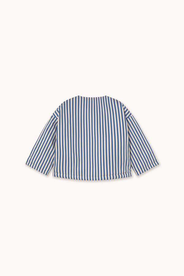 Bows Jacket | Vanilla/Dark Blue
