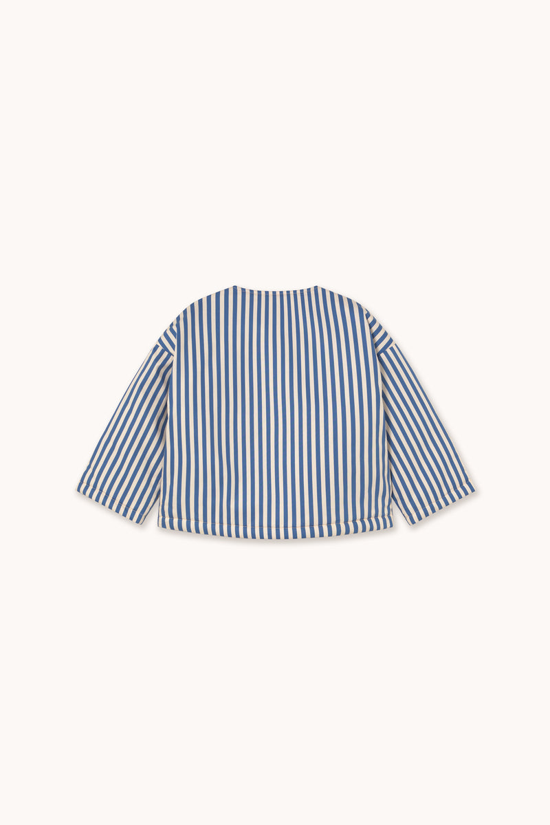 Bows Jacket | Vanilla/Dark Blue