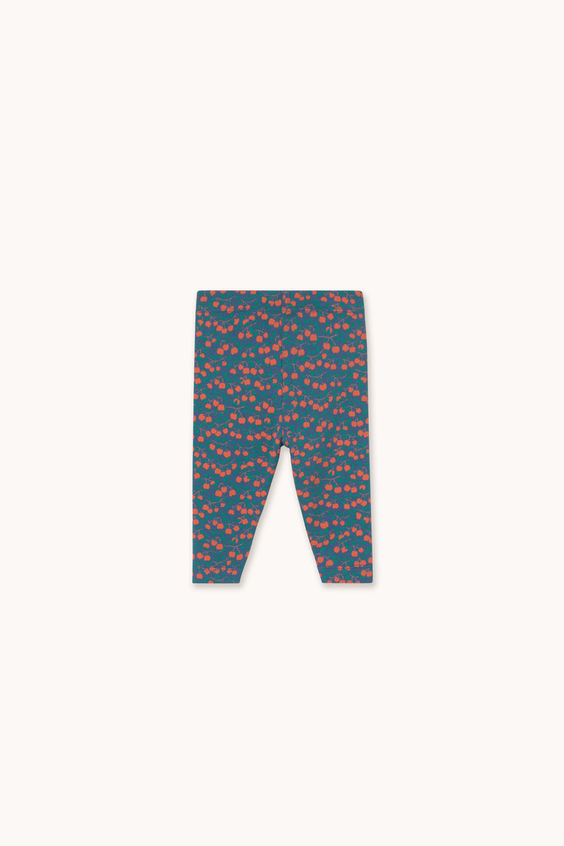 Mini Apples Rib Baby Pant | Light Navy