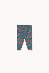 Mini Apples Rib Baby Pant | Light Navy