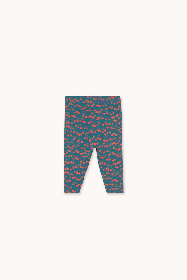 Mini Apples Rib Baby Pant | Light Navy