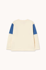 Color Block Tee | Light Cream
