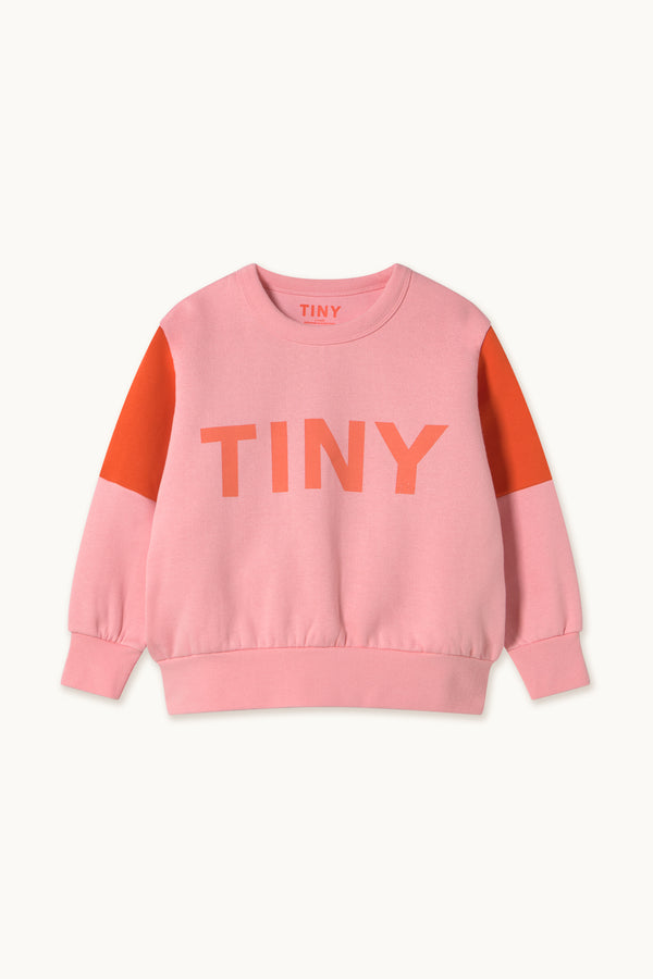 Tiny Color Block Sweatshirt | Pink