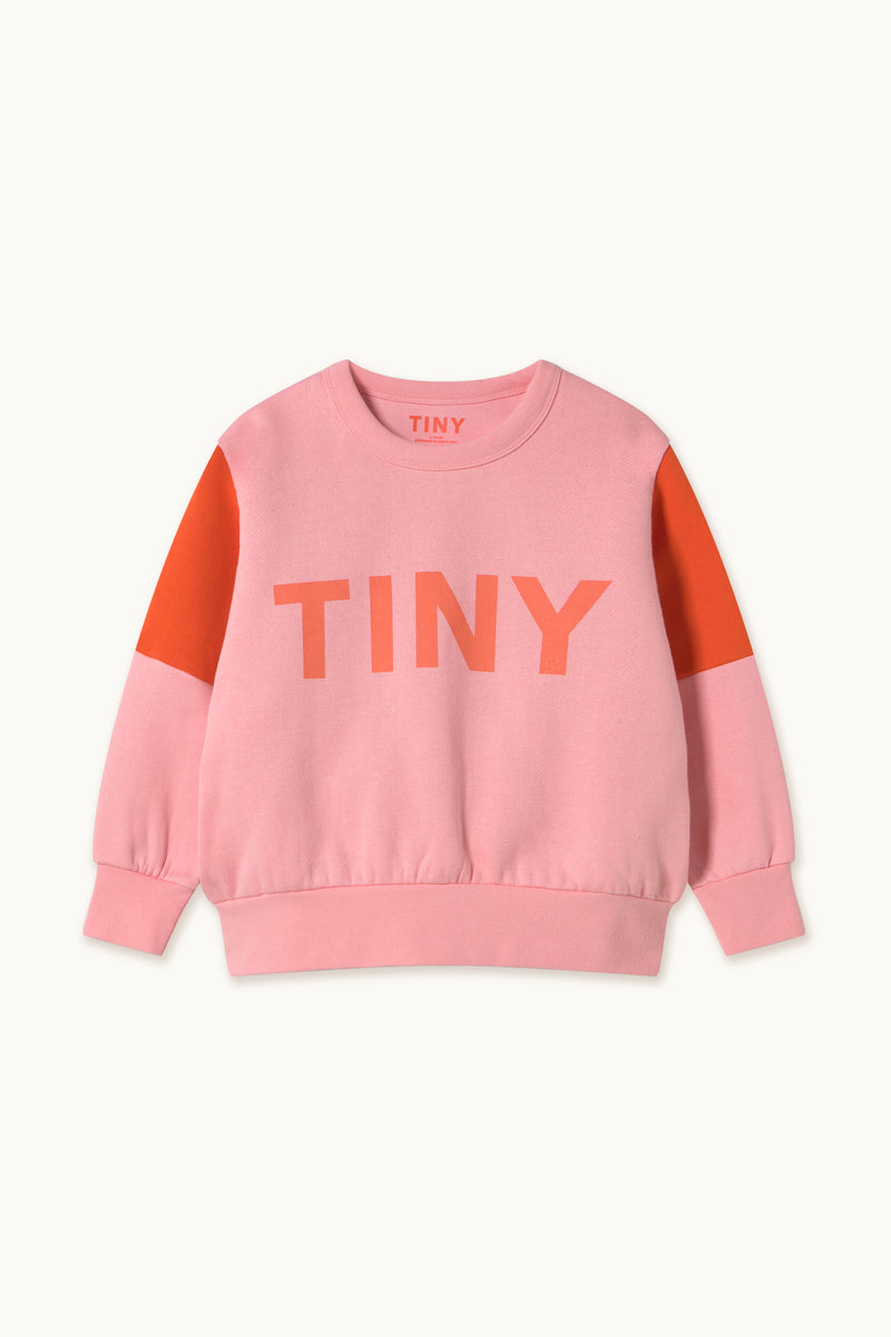 Tiny Color Block Sweatshirt | Pink
