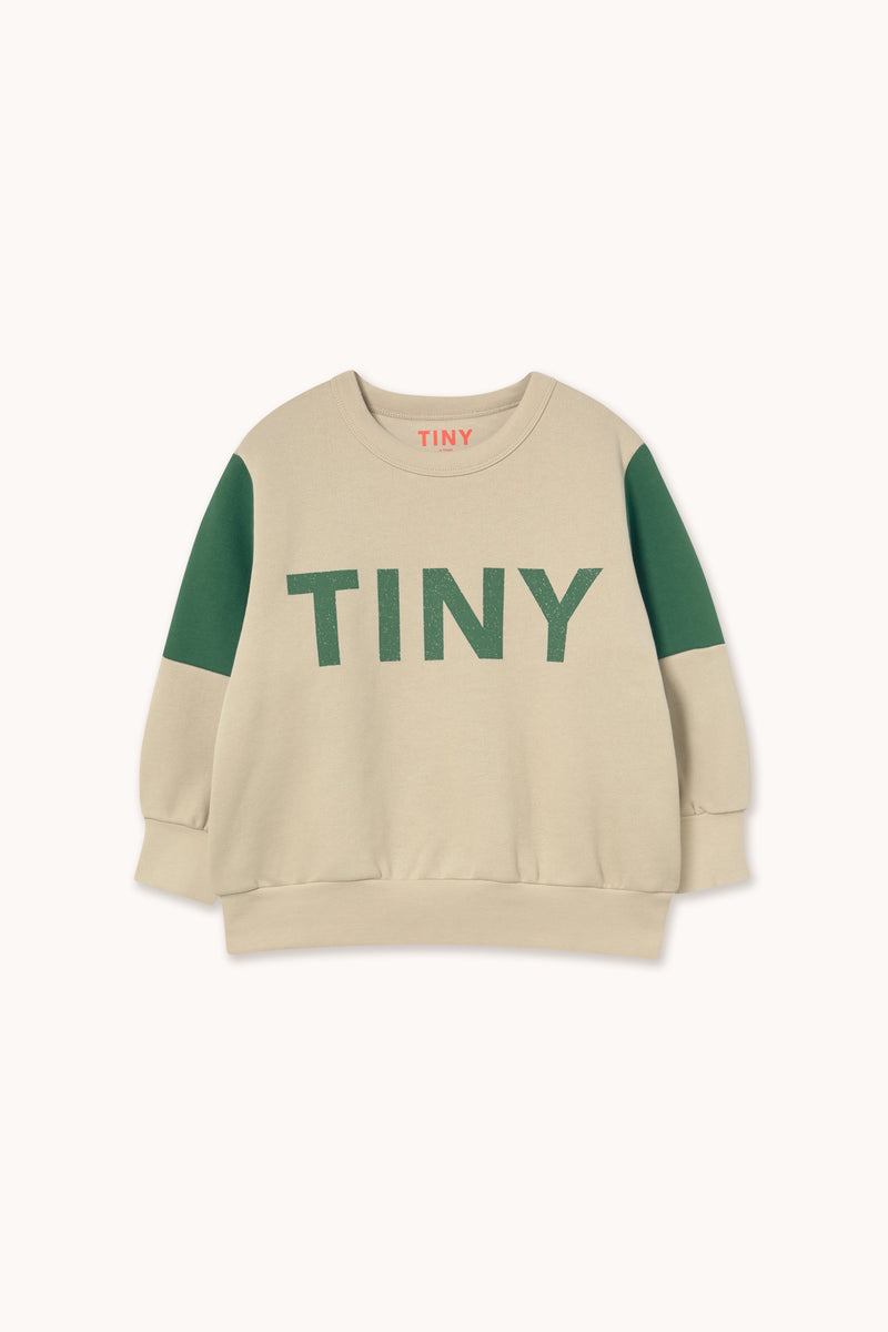 Tiny Color Block Sweatshirt | Dark Vanilla
