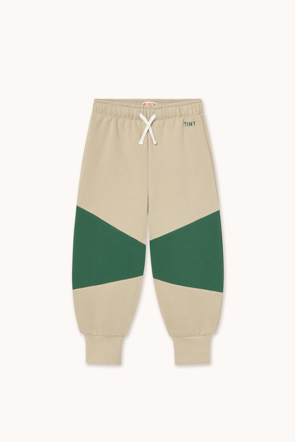 Tiny Color Block Sweatpant | Dark Vanilla