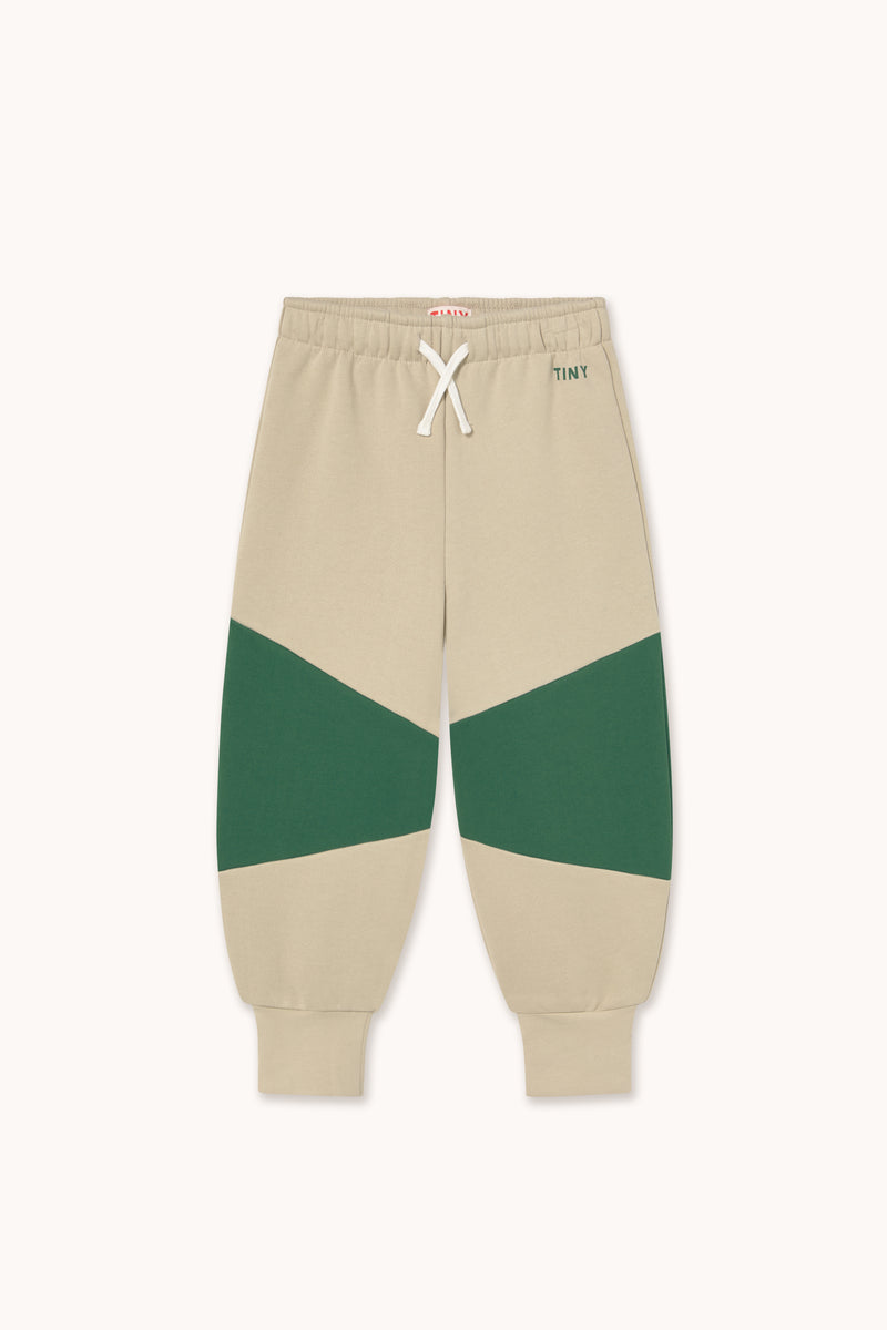 Tiny Color Block Sweatpant | Dark Vanilla