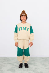 Tiny Color Block Sweatshirt | Dark Vanilla