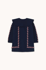 Mini Cherries Dress | Navy