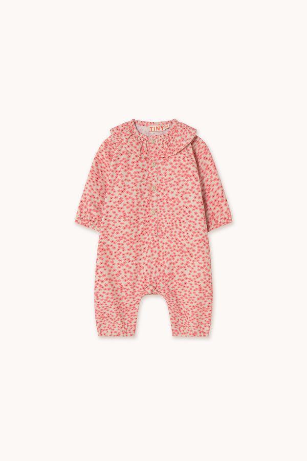 Small Flowers One-Piece | Dark Vanilla
