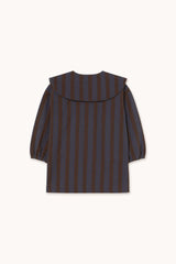 Flower Motifs Dress | Dark Brown