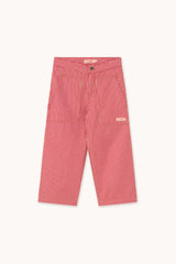 Stripes Straight Pant | Summer Red