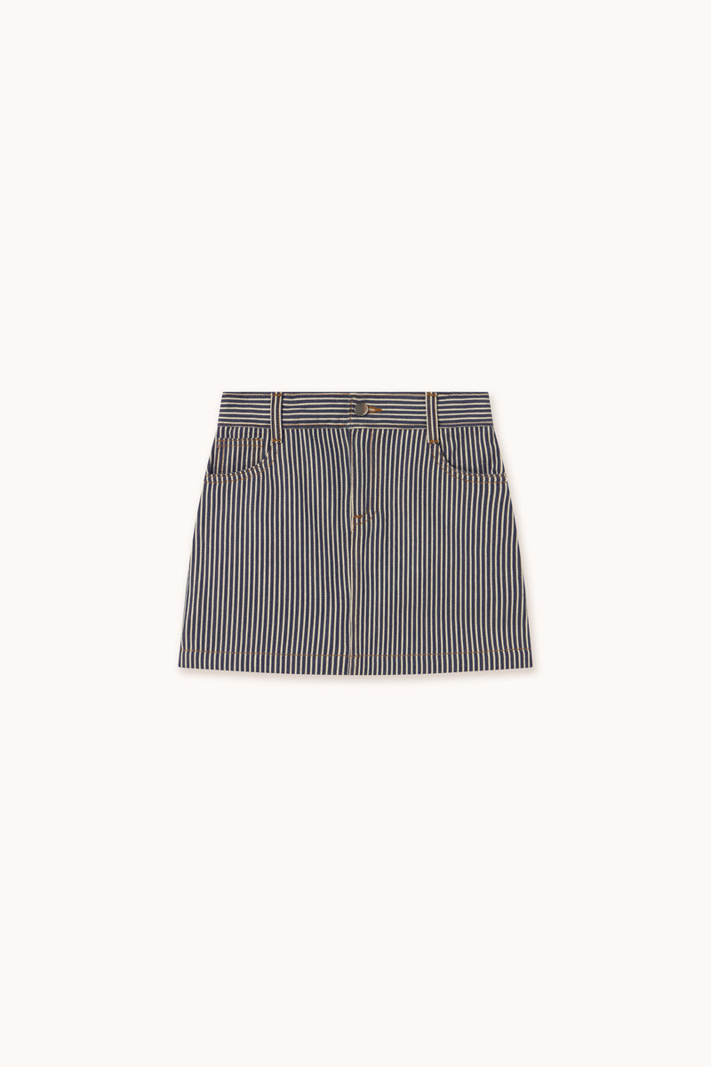 Two Stripes Skirt | Light Navy
