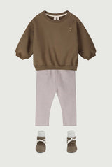 Baby Leggings | Berry Cream