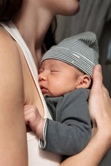 Baby Suit with Snaps | Blue Grey