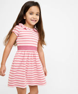 Allegra Dress | Petal Mini Stripe