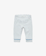 Andy Baby Legging | Dusty Blue Mini Stripe