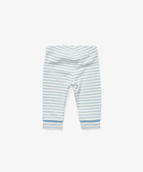 Andy Baby Legging | Dusty Blue Mini Stripe