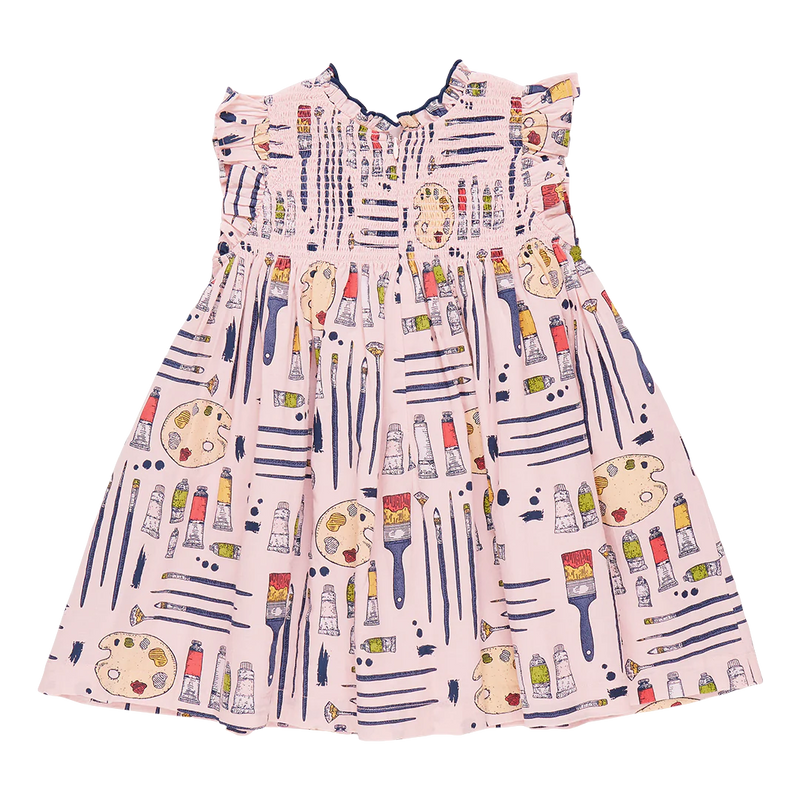 Girls Stevie Dress | Tiny Artist