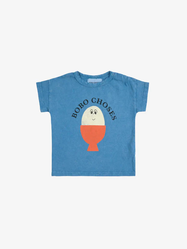 Baby Morning Egg T-shirt | Blue