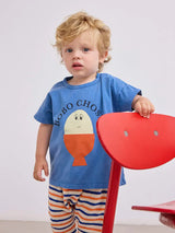 Baby Morning Egg T-shirt | Blue