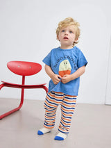 Baby Morning Egg T-shirt | Blue